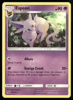 Espeon 89/214 SM - Lost Thunder Pokemon TCG - Image 1