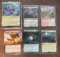 SEALED Deck Only MTG Final Fantasy VI Terra Commander Revival Trance + 5 Cards - Image 1