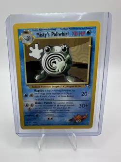 Misty’s Poliwhirl 53/132 - Gym Heroes - Vintage 1999-2000 - Pokemon TCG - Image 3
