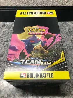 2019 POKEMON SUN & MOON TEAM UP PRERELEASE CASE BUILD & BATTLE *NO CARDS* (#1) - Image 1