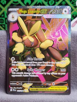 2025 Pokemon Phantasmal Flames Mega Lopunny ex Ultra Rare #115/094 - Image 1