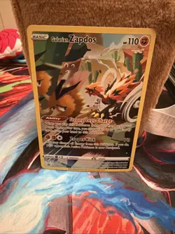 Pokemon Galarian Zapdos SWSH283 Black Star Promo English Near Mint - Image 1