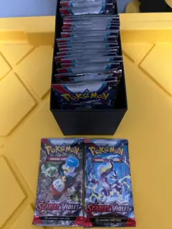 Pokemon Scarlet & Violet Base Booster Pack Lot of 36 - Image 1