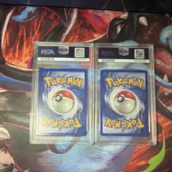 Pokemon EX Team Magma vs Team Aqua Groudon & Kyogre PSA Holo Promo Lot 2004 - Image 2