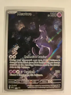 Pokemon TCG Mewtwo SVP 052 Promo Holo Near Mint - Image 1