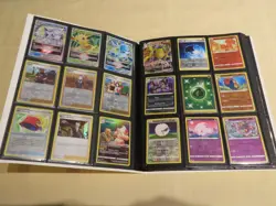 Pokemon Card Collection in Binder 294 + 3 Big Cards - Image 2