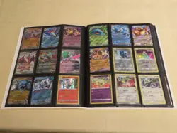Pokemon Card Collection in Binder 294 + 3 Big Cards - Image 3
