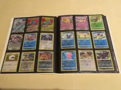 Pokemon Card Collection in Binder 294 + 3 Big Cards - Image 4