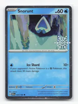 Pokemon TCG - Snorunt - 037/182 (Holiday Calendar) - Image 1