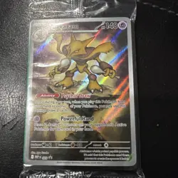 Alakazam 009 Mega Evolutions Black Star Promo Pokemon TCG Sealed - Image 1