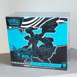 Pokemon TCG Black Bolt ETB Elite Trainer Box SEALED - IN HAND - SHIPS FAST! - Image 1