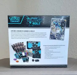 Pokemon TCG Black Bolt ETB Elite Trainer Box SEALED - IN HAND - SHIPS FAST! - Image 3
