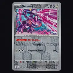 Genesect 040/064 Shrouded Fable Reverse Holo Pokemon TCG NM - Image 1