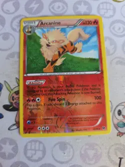 066PK12r - Arcanine- 12/99 - Next Destinies - Rare Reverse * - Image 1