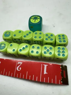 Pokemon Trading Card Game TCG - Green Dice Set - Celestial Storm - NEW - Image 2