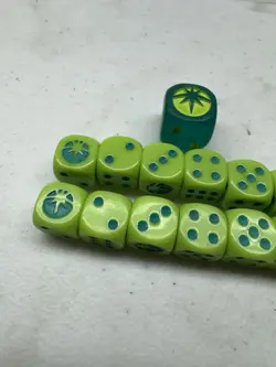 Pokemon Trading Card Game TCG - Green Dice Set - Celestial Storm - NEW - Image 4