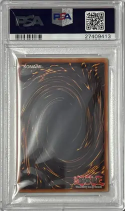 2003 Yu-Gi-Oh! PSA 9 MINT 'Exodia Necross' DCR-020 ~ULTRA RARE~ ERROR -READ DESC - Image 4