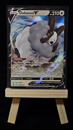 Dubwool V SWSH049 Ultra Rare Pokemon Card TCG NM - Image 1