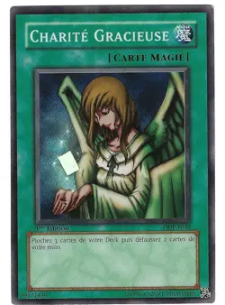 YUGIOH - CHARITE GRACIEUSE - DECK DEMARRAGE PEGASUS SUPER RARE 1ERE ED DDP-F040 - Image 1
