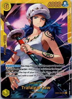Trafalgar Law SEC Extra Booster: One Piece Heroines Edition EB03-062 NM - Image 1