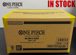 One Piece Card Game Carrying On His Will OP-13 Sealed Case (12 Box) Japanese NEW - Image 1