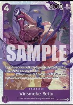 Vinsmoke Reiju OP12-063 SR | Legacy of the Master | One Piece TCG | English - Image 1