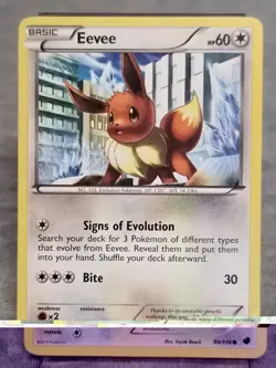 Eevee - 90/116 - Pokemon Plasma Freeze Rare Card - Image 1