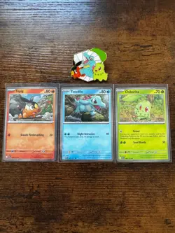 Pokemon TCG - Ascended Heroes Pins Collection 3 Promo cards & Pin (Mint) - Image 1