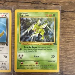 Pokemon TCG Vintage NON HOLO Lot 9 Cards Team Rocket Jungle Fossil Dark ALL MP - Image 5