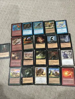 Magic The Gather Portal Lot Of 21 Cards Played Condition - Image 1