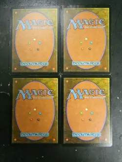 Vintage MTG Portal 2 Lot of (4) Red Uncommon & Rare Cards LP - Excellent - Image 2