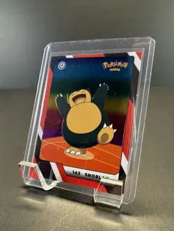 2025 Pokemon Kanto Full House - Rainbow Holo Foil - Laughing Snorlax #143 Card - Image 3