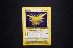 Pokemon TCG Zapdos Base Set 2 Holo Rare 15/62 English 2000 Basic Pokemon Card - Image 1