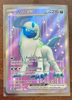 Absol ex Ultra Rare SV03: Obsidian Flames 214/197 Pokemon card - Image 1