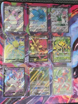 Pokemon Full Art FA GX EX Lot of 17 Cards From Various Sets N/M - Image 1