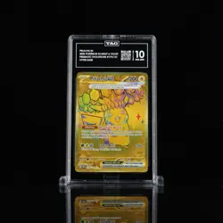 TAG 10 Pokemon Pikachu Prismatic Evolutions Hyper Rare Card 179/131 - Image 1