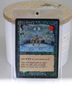 Dark Ritual 1999 Magic the Gathering Mercadian Masque FOIL Promo Very rare card - Image 1