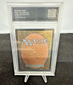 MTG English Demonic Tutor (J20) NM Foil Promos: Judge PCG 8.5NM+ - Image 2