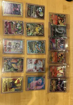 Pokemon Trading Card Game Assorted Rare Cards Collection - Image 1