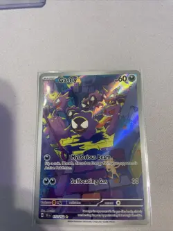 Pokemon TCG Gastly Illustration Rare Card 177/162 SV05: Temporal Forces- MT-NM - Image 1