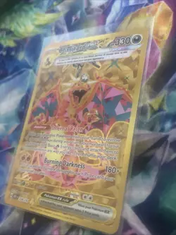 Pokemon TCG Charizard EX Hyper Rare Holo Card 228/197 Sv03: Obsidian Flames - Image 3