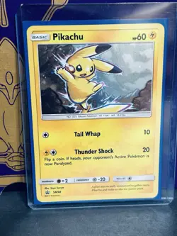 Pikachu SM98 Black Star Holo Promo Card Sun and Moon NM - Image 1