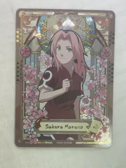 Sakura Haruno NARUTO NRSA01-SP-003L5 Naruto Kayou Card - ENGLISH - Heaven Scroll - Image 1
