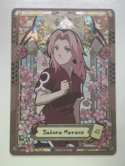 Sakura Haruno NARUTO NRSA01-SP-003L5 Naruto Kayou Card - ENGLISH - Heaven Scroll - Image 2