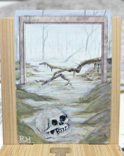 Swamp MTG Alter Art Magic The Gathering - Image 1