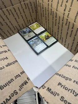 🧙17lbs+ 4200+ UNSEARCHED Magic The Gathering Bulk Lot LP/NM w/ Rares & Foils‼ - Image 2