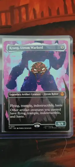 Krang, Utrom Warlord (Borderless) Teenage Mutant Ninja Turtles Silhouette - Image 1