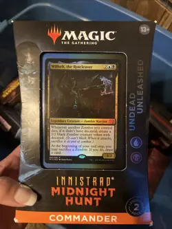 Free Shipping Innistrad: Midnight Hunt Commander Deck: Undead Unleashed MTG NIB 630509987153 - Image 1