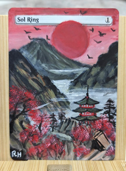 Sol Ring MTG Alter Art Magic The Gathering - Image 1