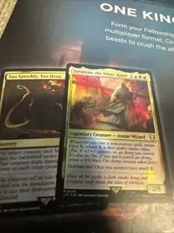 WOTC MTG LoTR Tales of Middle-Earth Commander Box - The Hosts Of Mordor Amazing! - Image 5